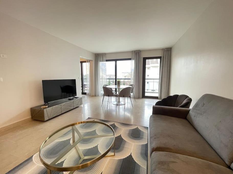Appartement Le Mont-Veyrier, Parking Et Vue à Annecy Extérieur photo